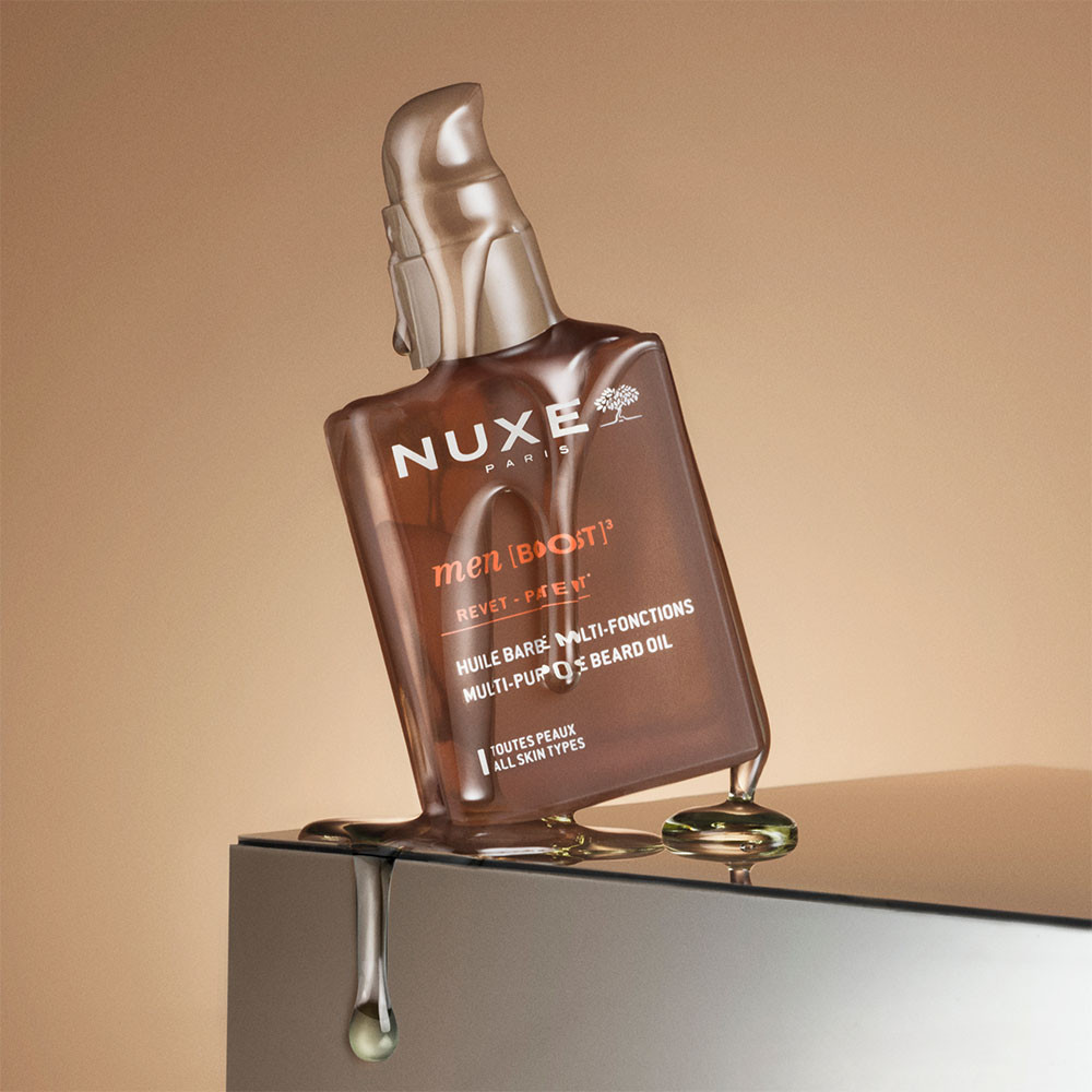 NUXE MEN [BOOST]³ Többfunkciós szakállápoló olaj (30ml)