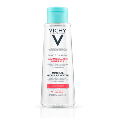 VICHY Pureté Thermale egylépéses micellás víz (200ml)