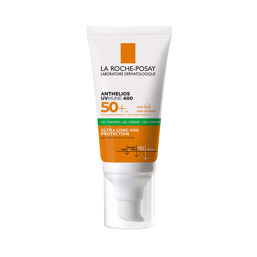 LA ROCHE-POSAY Anthelios UVMUNE 400 Oil Control napvédő gél-krém SPF50+ (50ml)