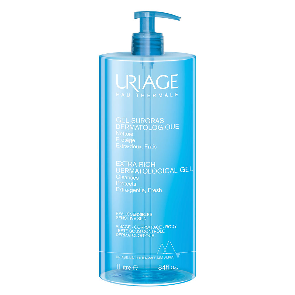 URIAGE Gel Surgras Dermatologique tusfürdő vonzó áron (1000ml) akciós termékkép 1