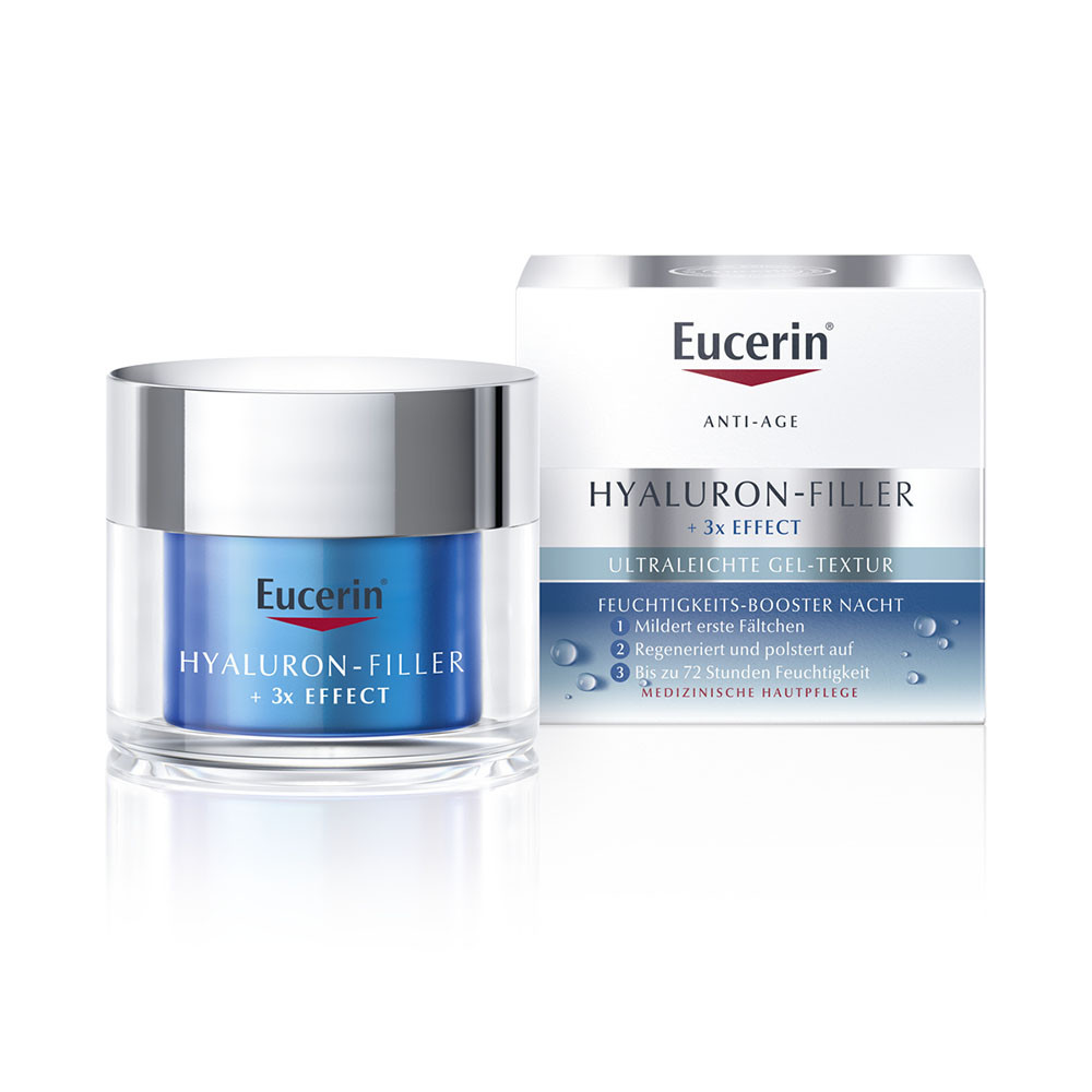 EUCERIN Hyaluron-Filler ráncfeltöltő, hidratáló éjszakai arcgél (50ml)