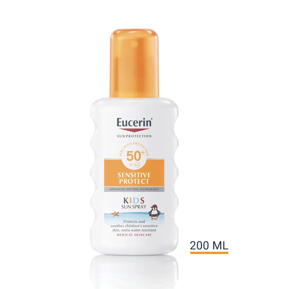 Eucerin sun sensitive protect gyermek napozó spray ff50+ (200ml)