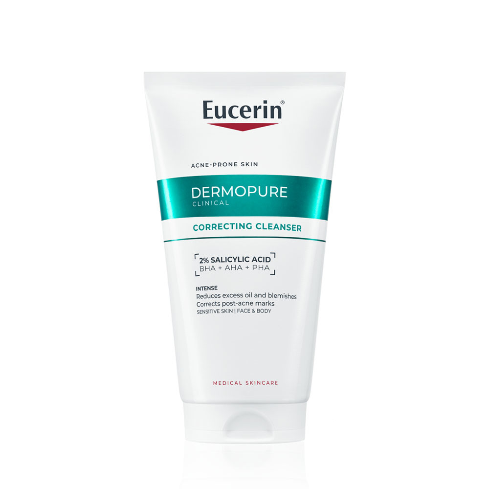 EUCERIN DermoPure Clinical Correcting Cleanser - Mélytisztító gél (150ml)
