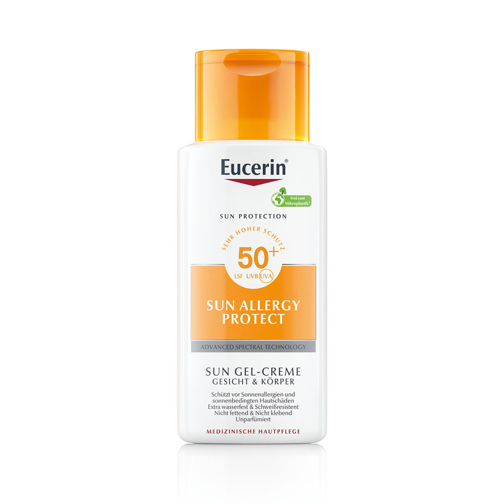 EUCERIN Sun Allergy Protect napallergia elleni krém-gél FF50+ (150ml) 