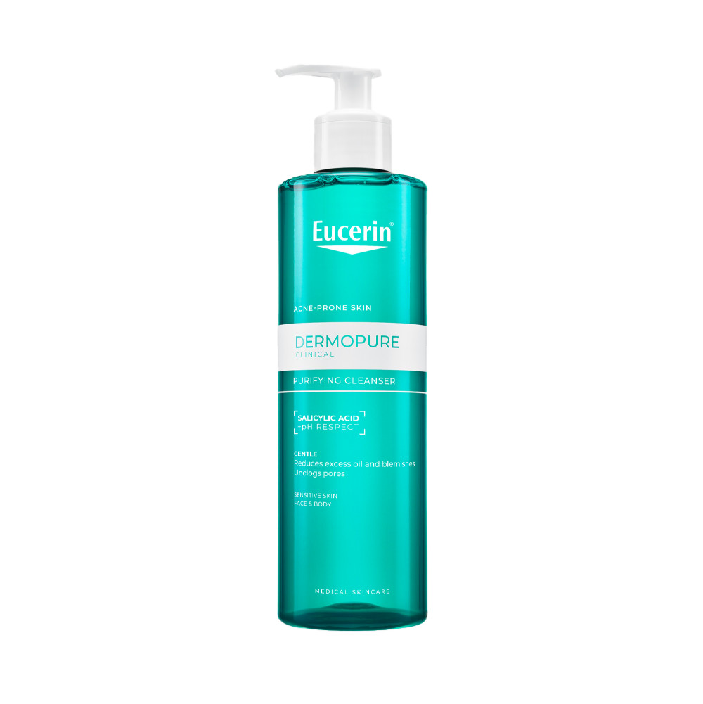 EUCERIN DermoPure Clinical Purifying Cleanser - Tisztító gél (400ml)