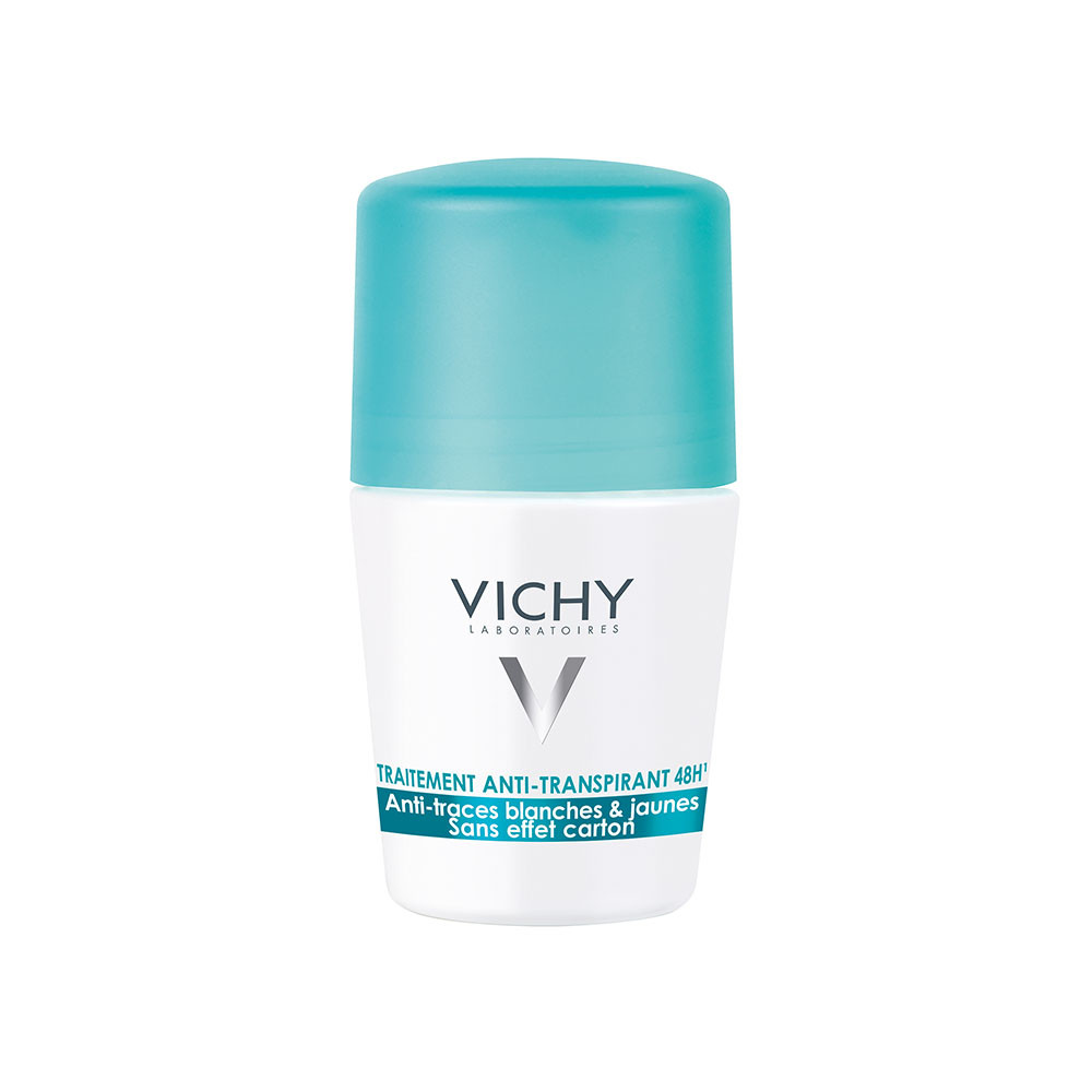VICHY Izzadságszabályozó golyós dezodor foltmentes 48H hatás (50ml)