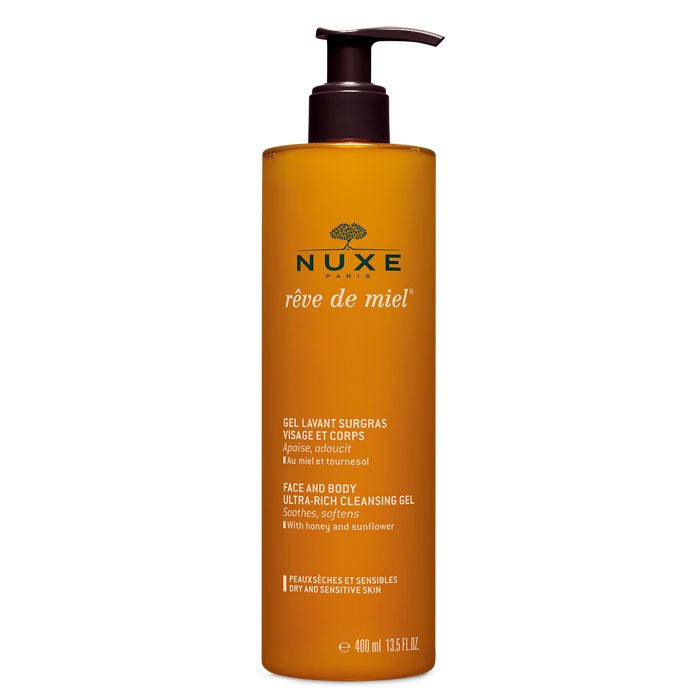 NUXE Reve de Miel ultra-gazdag arc- és testlemosó gél (400ml) akciós termékkép 1