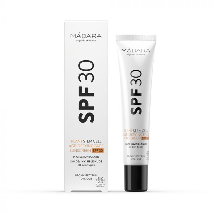 MÁDARA Bőröregedésgátló arckrém növényi őssejtekkel SPF30 (40ml) 