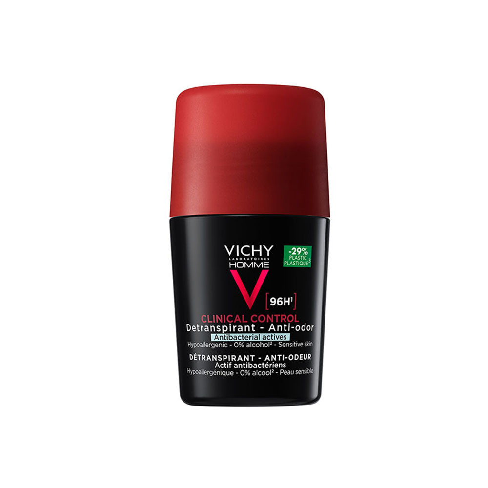 VICHY Homme Clinical Control 96H izzadásgátló golyós dezodor (50ml)