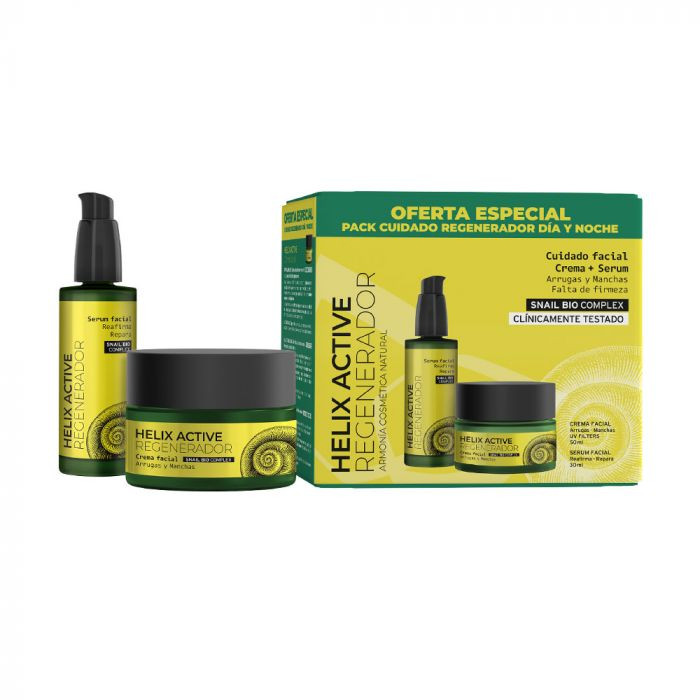 ARMONÍA Helix Active Öko Csiga arckrém + szérum szett (50+30ml) akciós termékkép 1