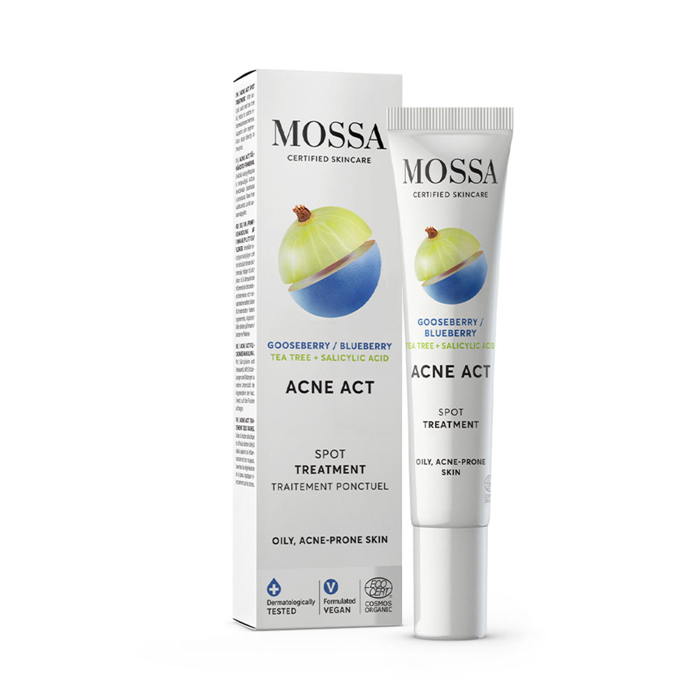 MOSSA Acne ACT pattanáskezelő fluid (15ml)