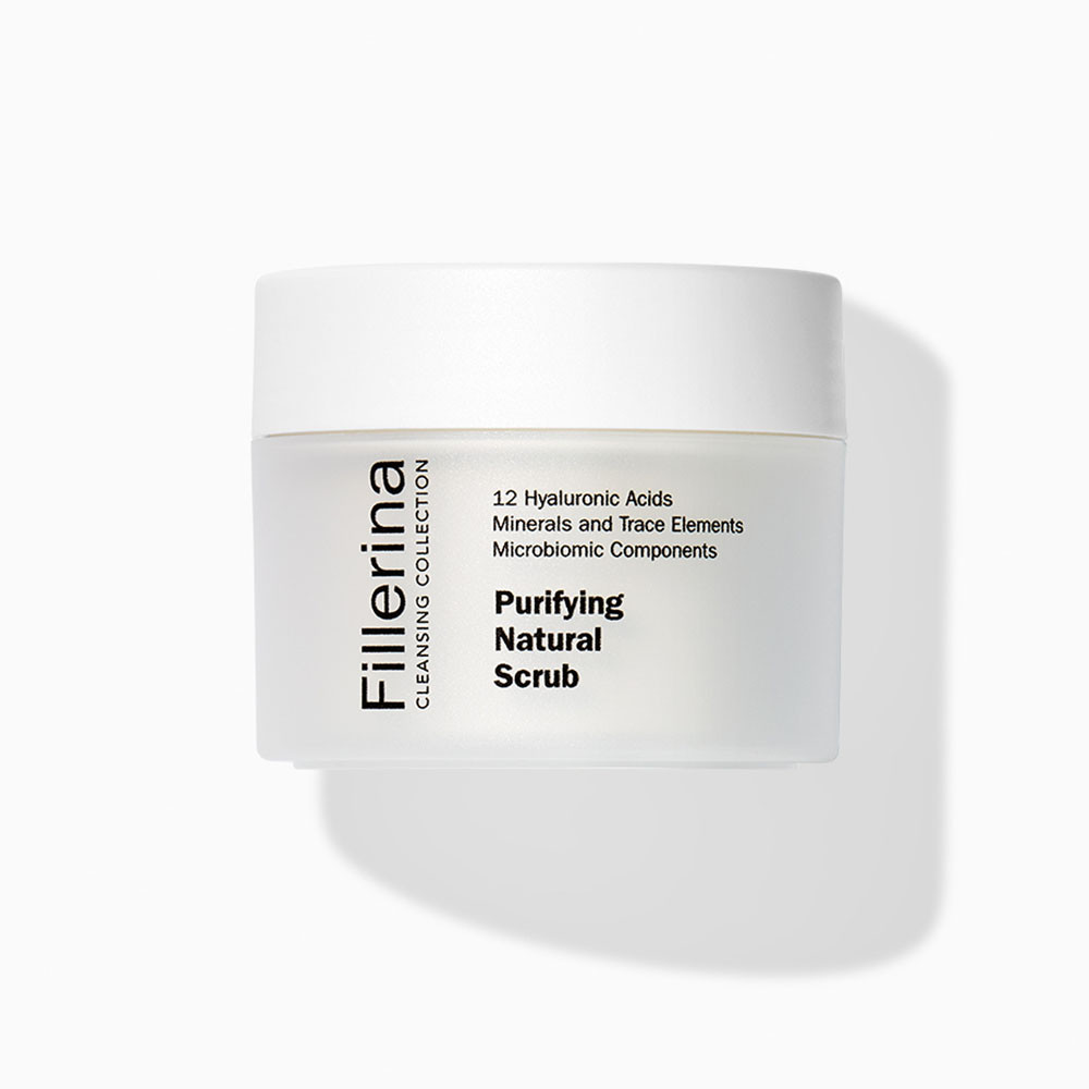 FILLERINA Purifying Natural Scrub - mélytisztító természetes arcradír (90ml) akciós termékkép 1