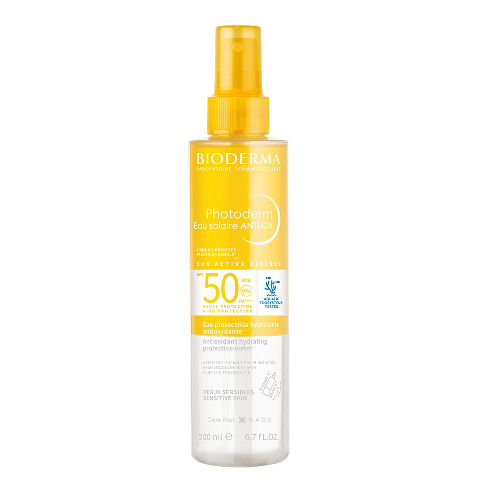 BIODERMA Photoderm Eau Solaire ANTI-OX SPF50 (200ml) akciós termékkép 1