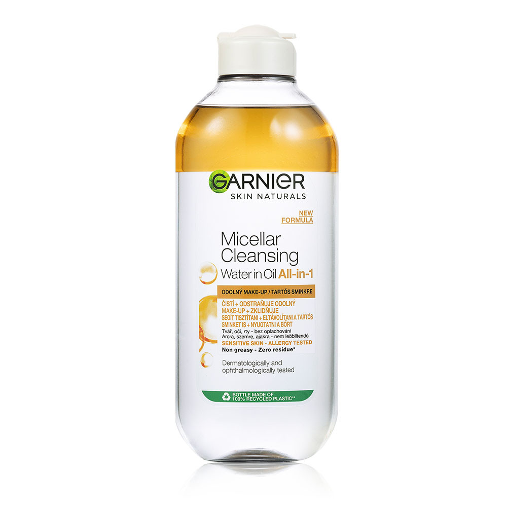 GARNIER SKIN NATURALS All in One kétfázisú micellás víz (400ml) akciós termékkép 1