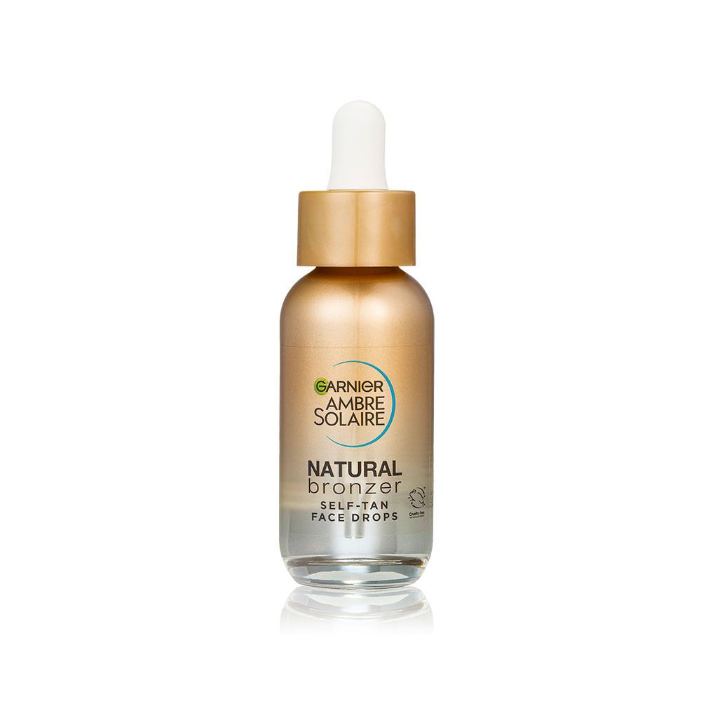 GARNIER AMBRE SOLAIRE Natural Bronzer önbarnító cseppek arcra (30ml) akciós termékkép 1