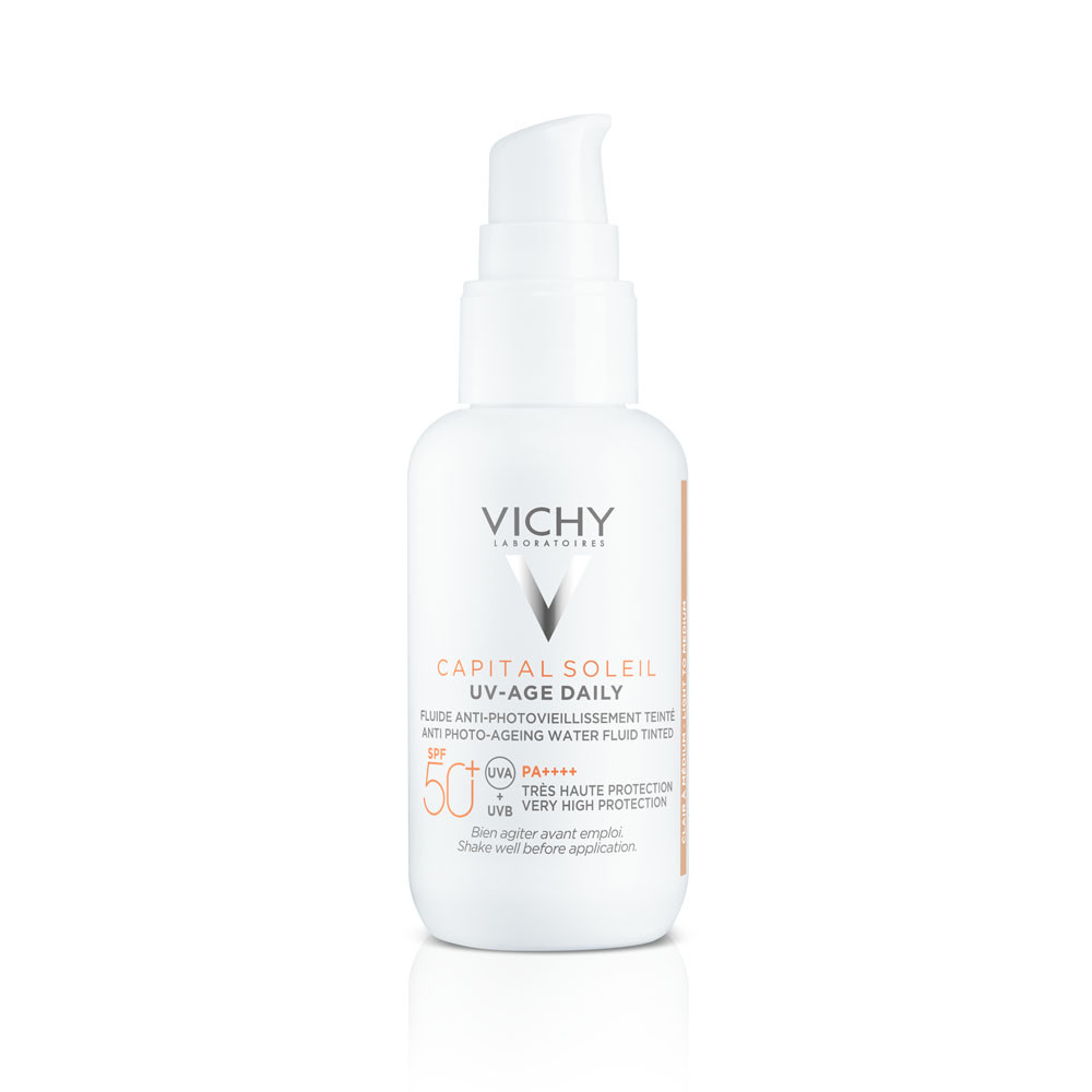 VICHY Capital Soleil UV-Age Daily színezett fényvédő SPF50+ (40ml) akciós termékkép 1