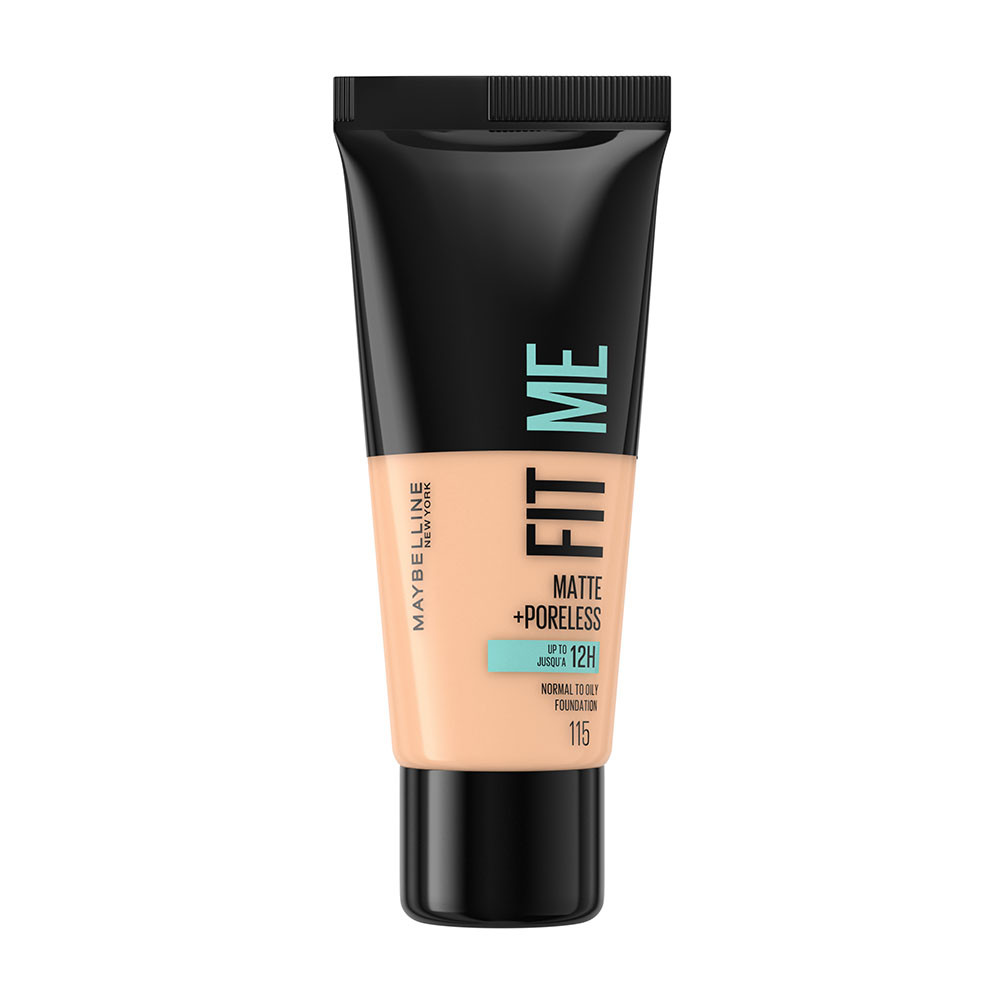 MAYBELLINE New York Fit Me! Matte+Poreless alapozó 115 Ivory (30ml)
