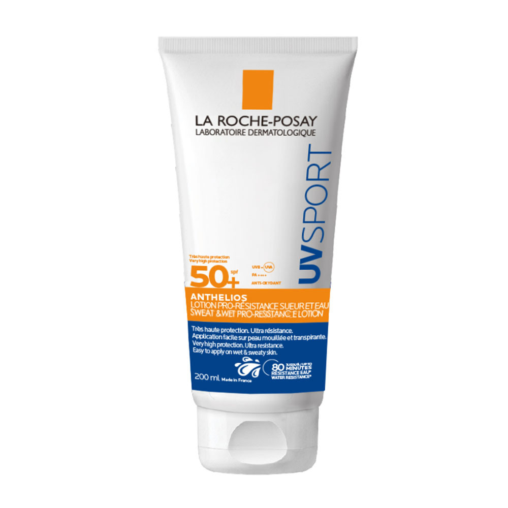 LA ROCHE-POSAY Anthelios UV Sport PRO-RESISTANCE fényvédő tej SPF50+ (200ml)