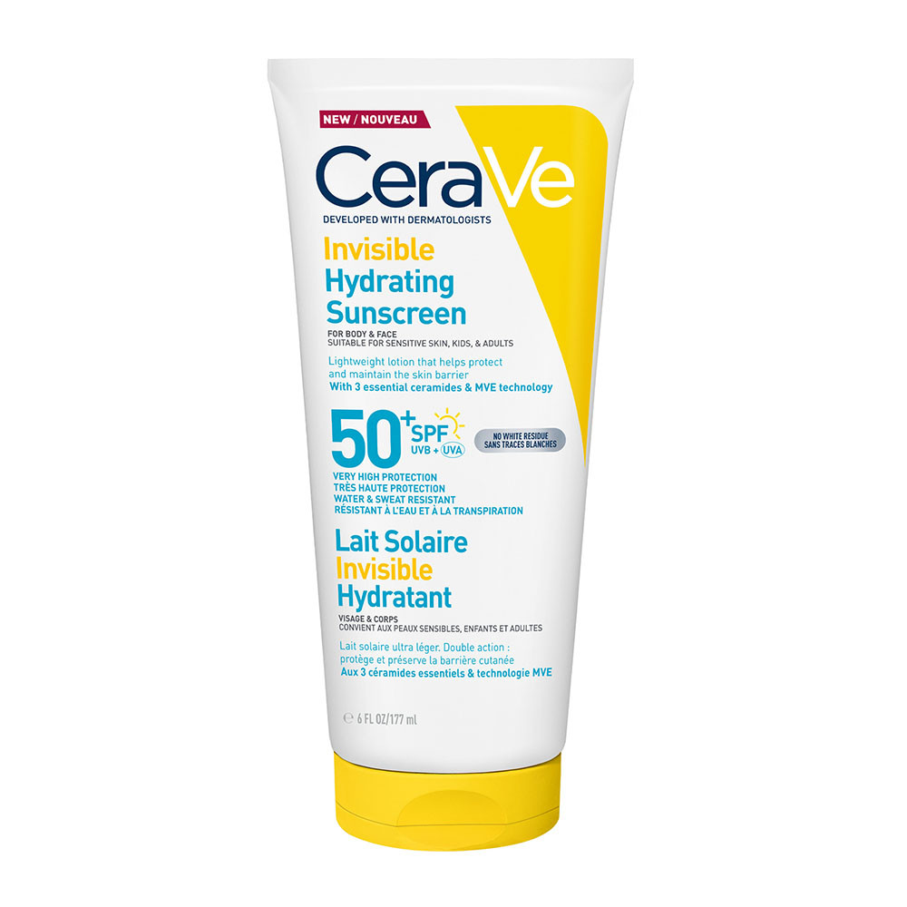 CERAVE Hidratáló fényvédő tej arcra-testre SPF50+ (177ml)