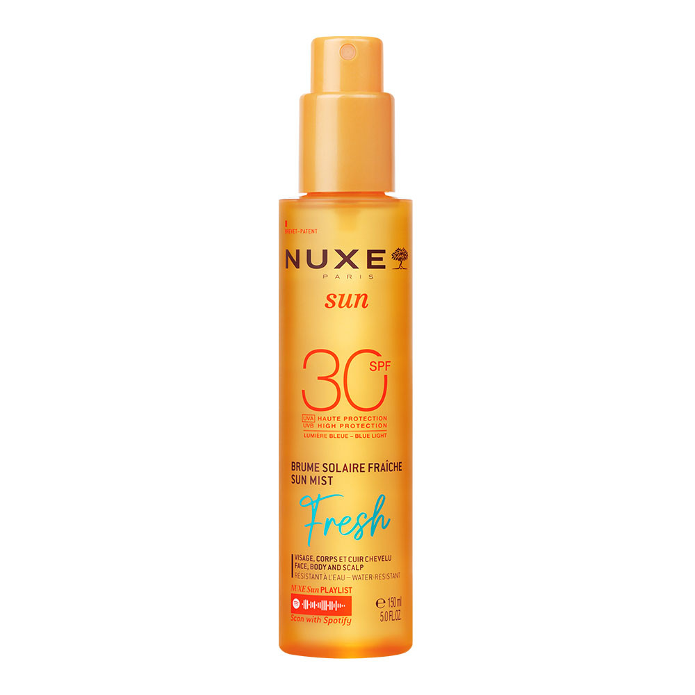 NUXE Sun Fresh Mist frissítő fényvédő permet arcra, testre, hajra SPF30 (150ml) akciós termékkép 1