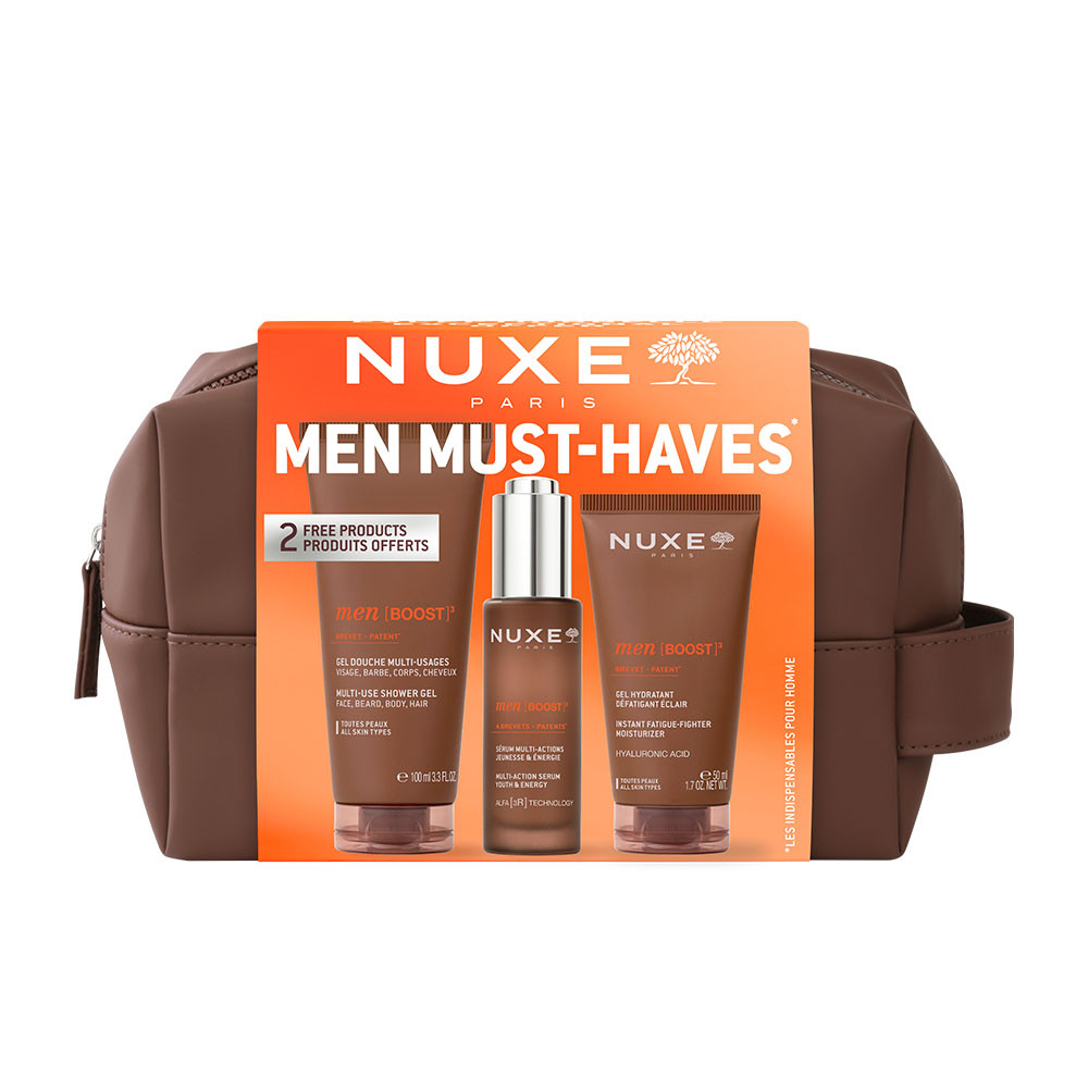 NUXE szett Men Boost Must-Have 2026 30ml+50ml+100ml