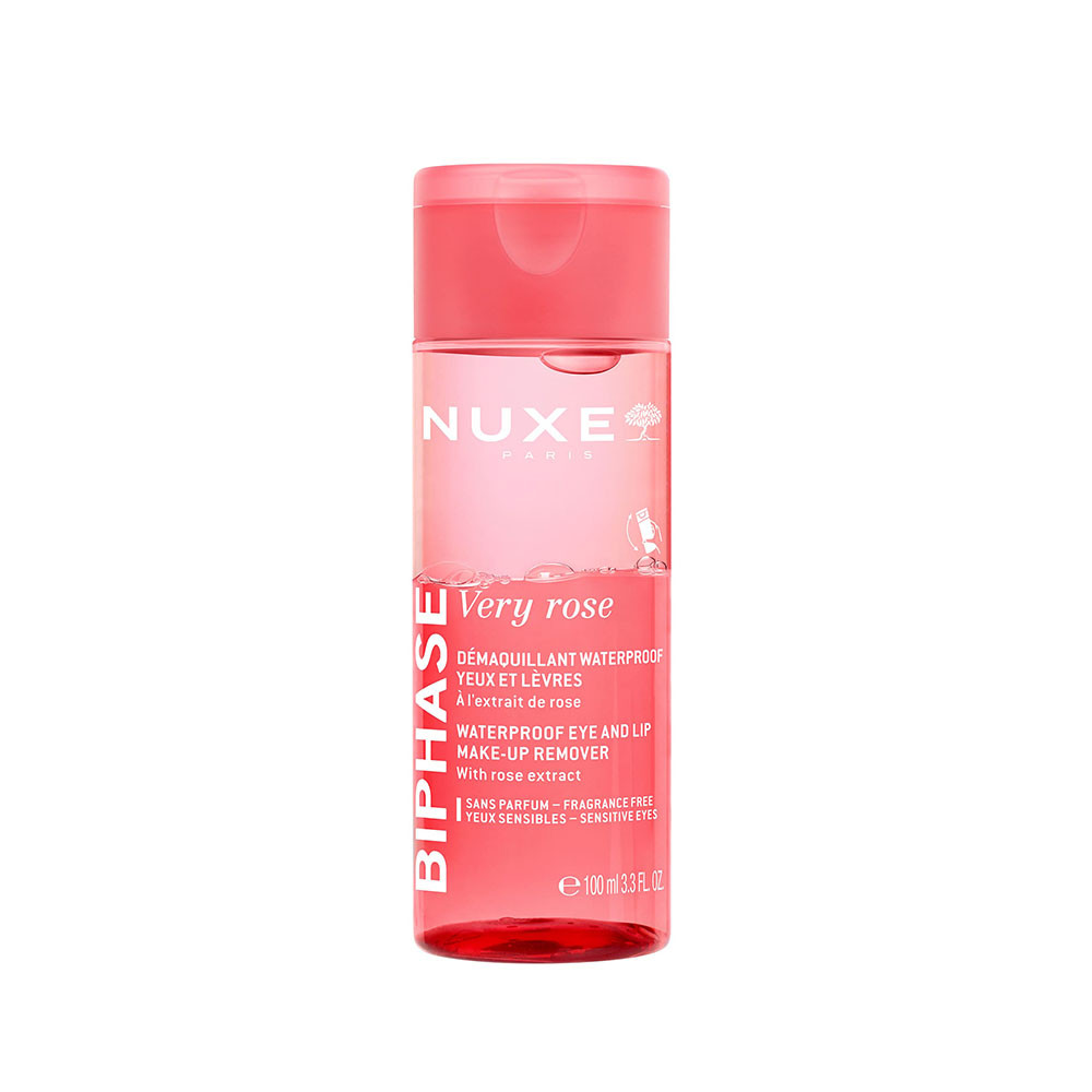 Nuxe Very Rose Kétfázisú Vízálló Sminklemosó Új 100Ml