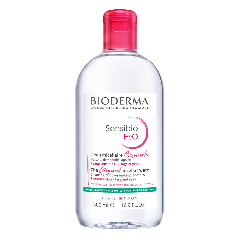 BIODERMA Sensibio H2O micellás arc- és sminklemosó oldat (500ml)